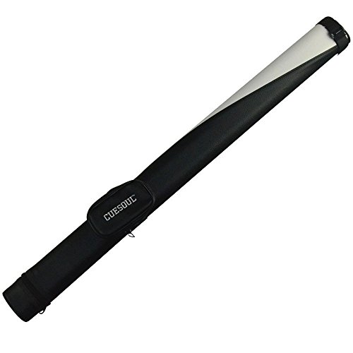 CUESOUL Soocoo Series 2x4/2x2 Hard Pool Cue Case -Holds 2 Cue Butt and 4 Cue Shafts,Four Color Available