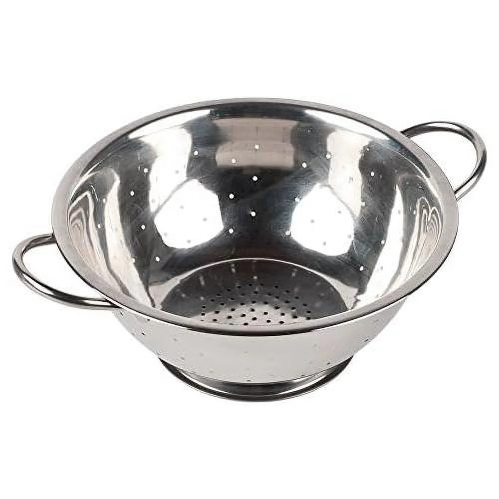 Colander With Base, 5-Quart, Stainless Steel