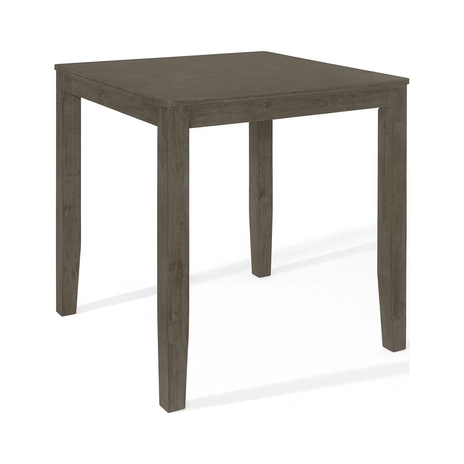 CraftPorch  Simple Classy Square Counter Height Dining Table - Grey