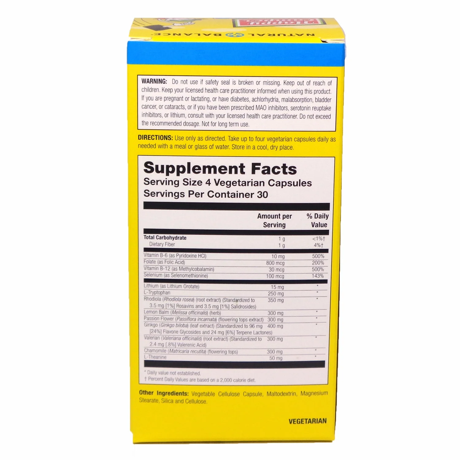 Happy Camper Stress Breaker by Natural Balance - 120 Capsules