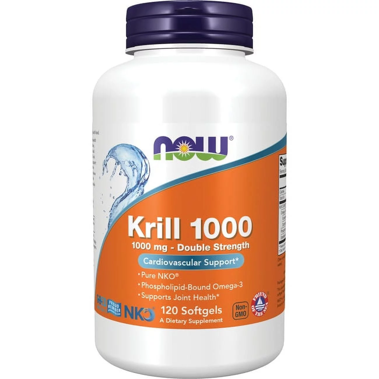 Now Neptune Krill Oil Softgels, 1000 Mg, 120 Ct