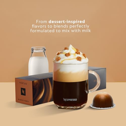 Nespresso Vertuo Plus Coffee and Espresso Maker by De'Longhi, Grey with Aeroccino Milk Frother