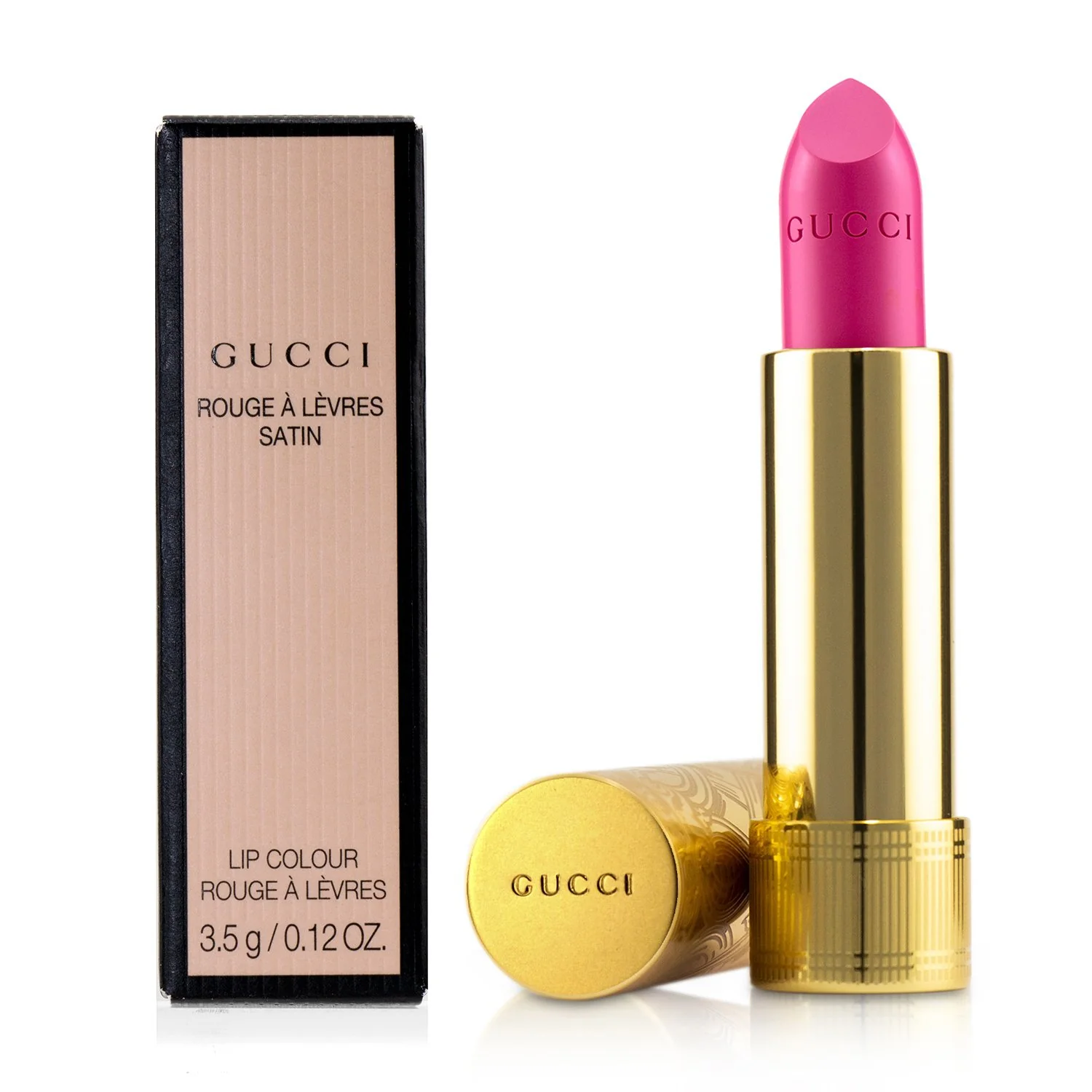 Gucci Rouge A Levres Satin Lip Colour - # 500 Odalie Red  3.5g/0.12oz
