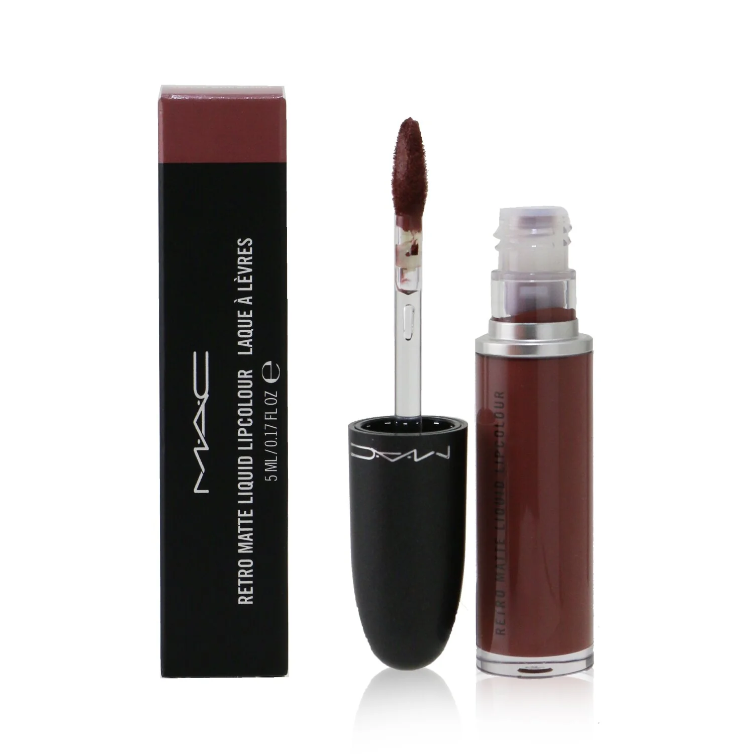MAC Retro Matte Liquid Lipcolour - # 127 Foiled (Rose Bronze) (Metallic)  5ml/0.17oz