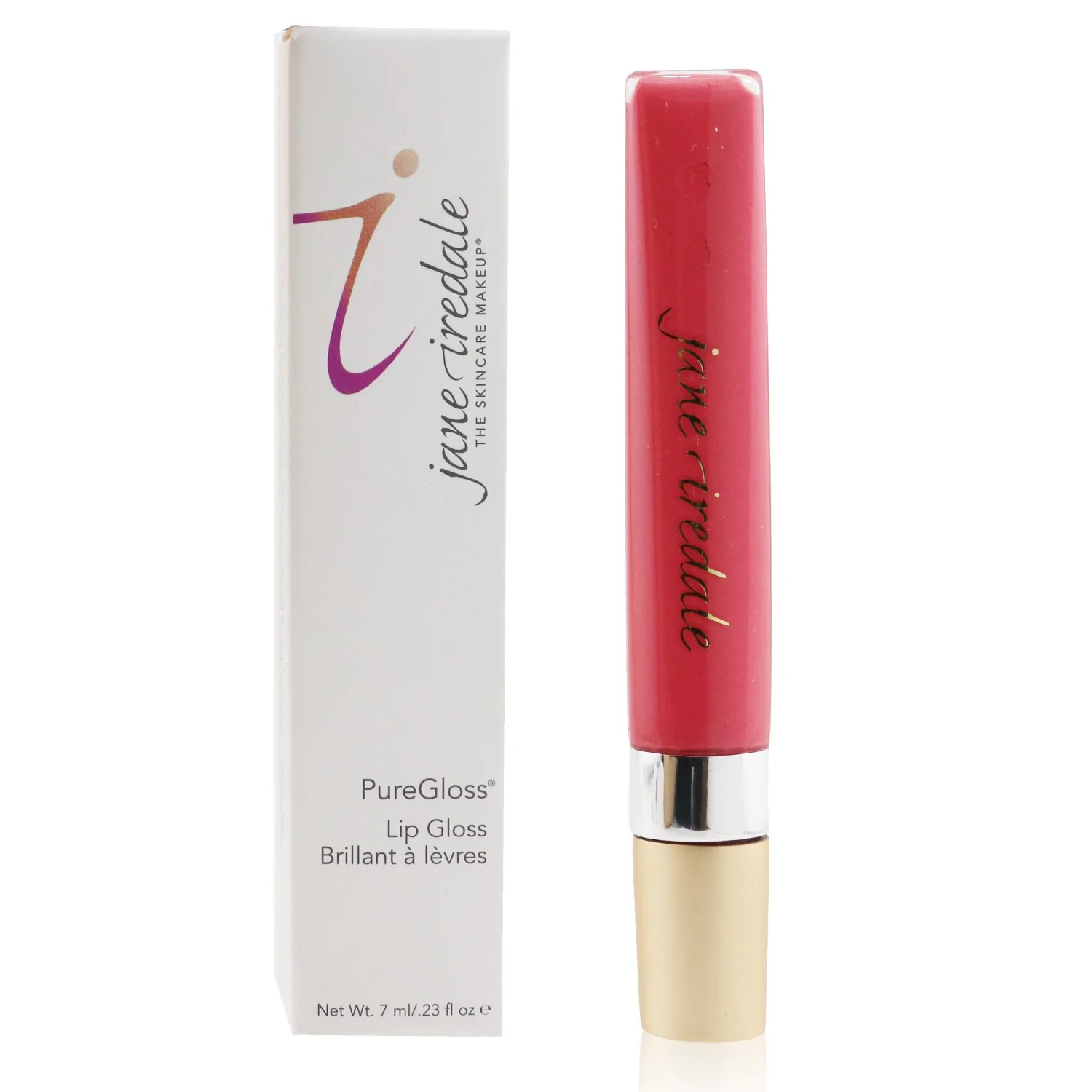 Jane Iredale PureGloss Lip Gloss (New Packaging) - Soft Peach  7ml/0.23oz