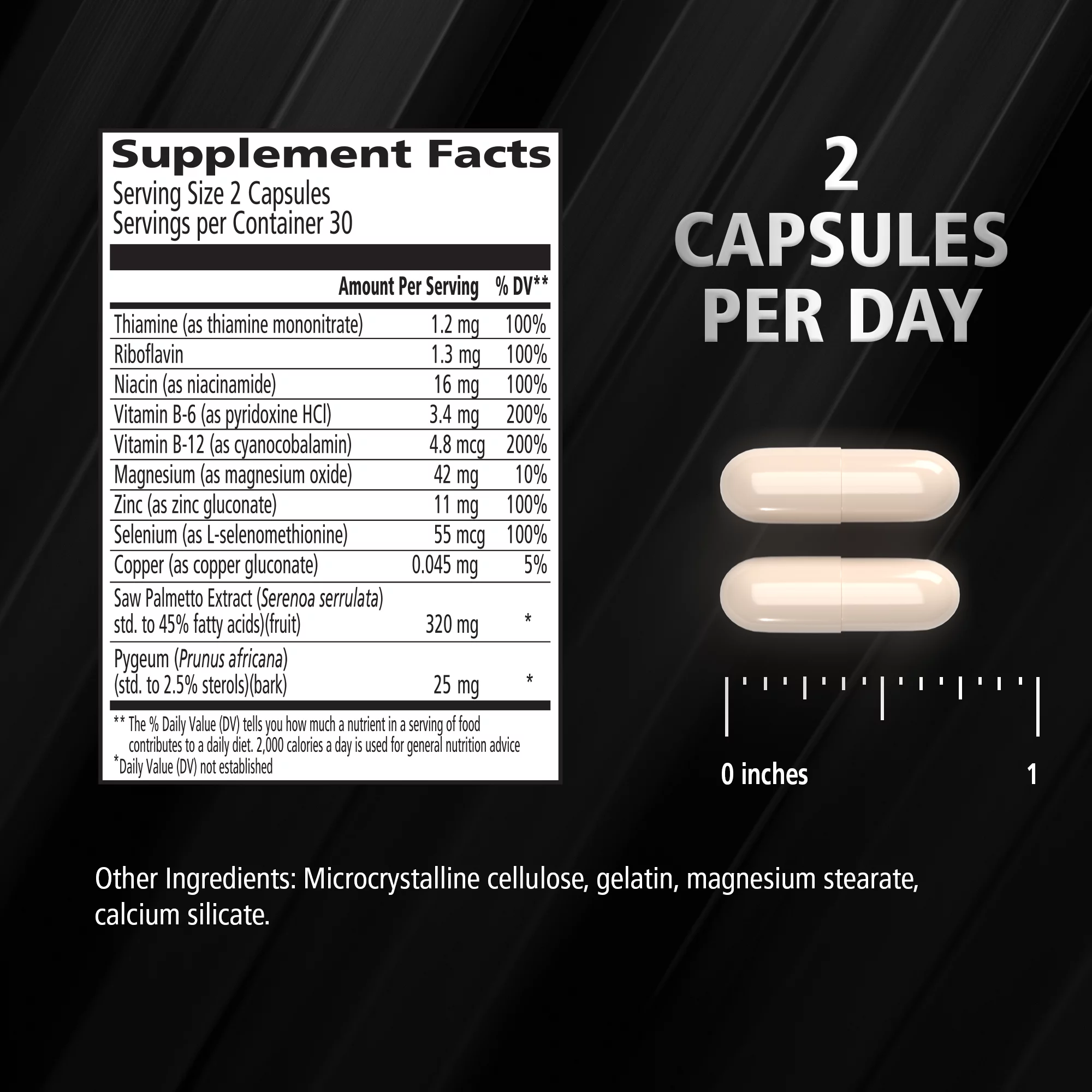 Urinozinc One Per Day, Saw Palmetto Prostate Supplement, Prostate Health, 60 Ct