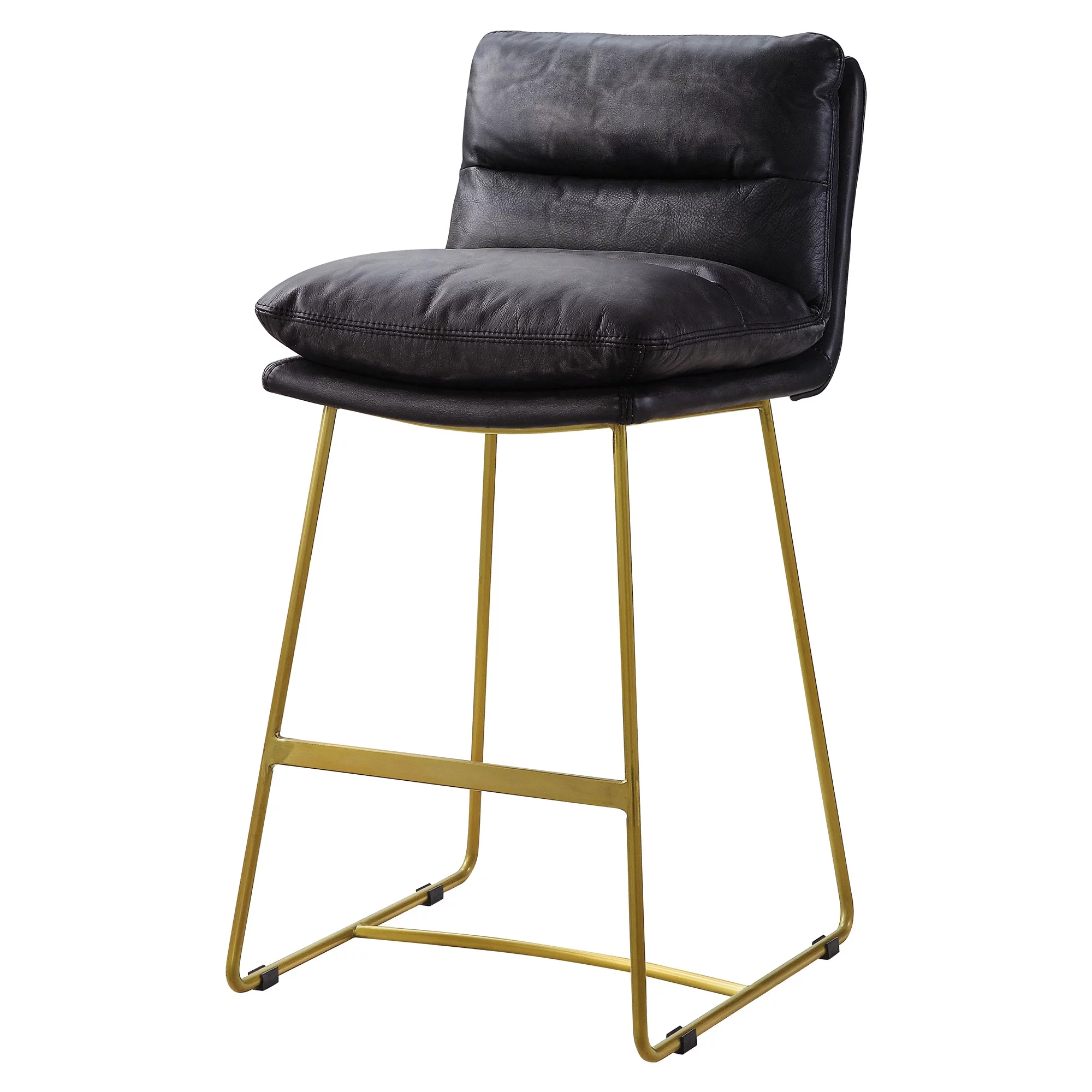 ACME Alsey Counter Height Chair in Vintage Black