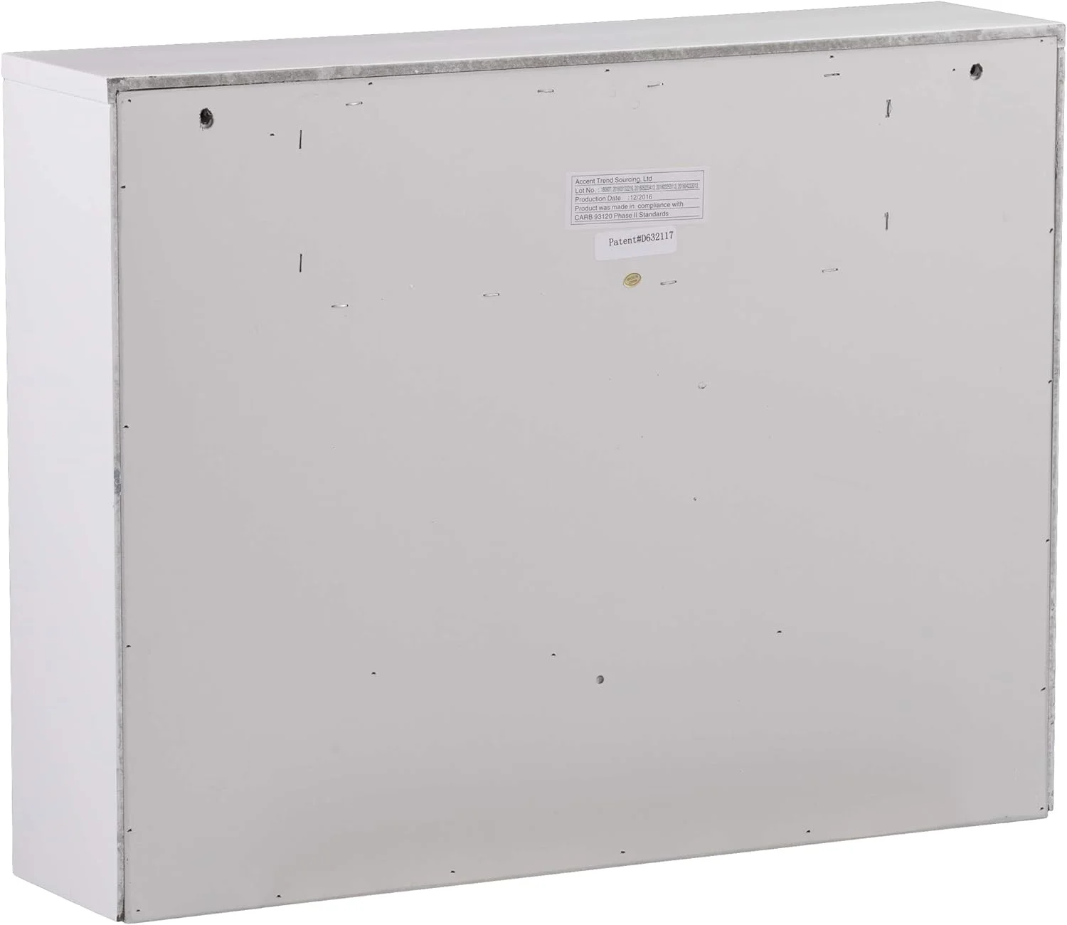 Willingham Wall Mount Folding Desk, White