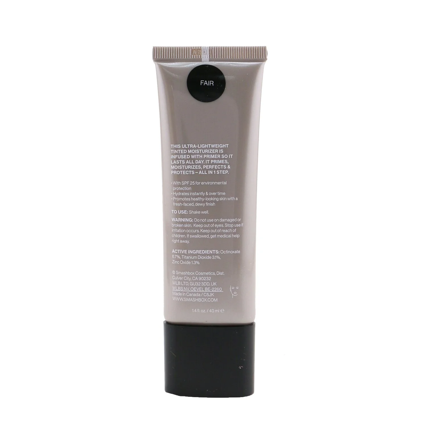Smashbox Halo Healthy Glow All In One Tinted Moisturizer SPF 25 - # Medium Tan  40ml/1.4oz