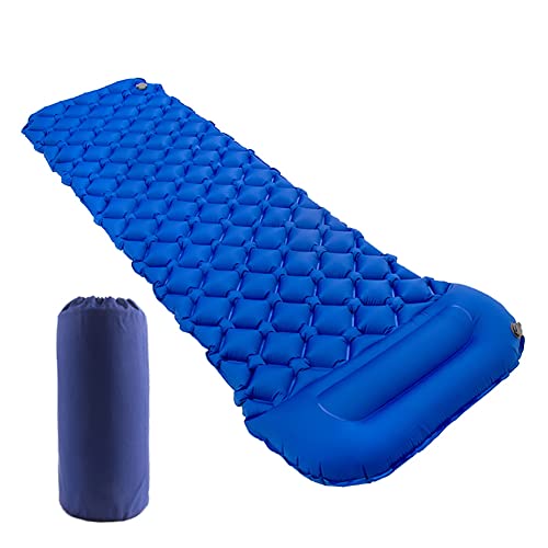 Star Smart Sleeping Pad for Camping Inflatable Backpacking Pad with Pillow, Ultralight Durable Camping Mattress,Hiking Air Mat,Camp Sleep Pad for Hiking Traveling & Outdoor Activities