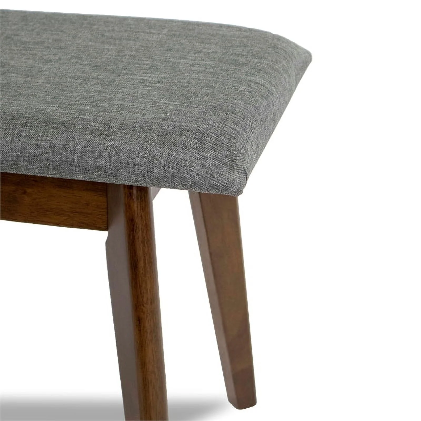 Home Square 4 Piece Furniture Set with Dining Table Bench and 2 Dining Chairs