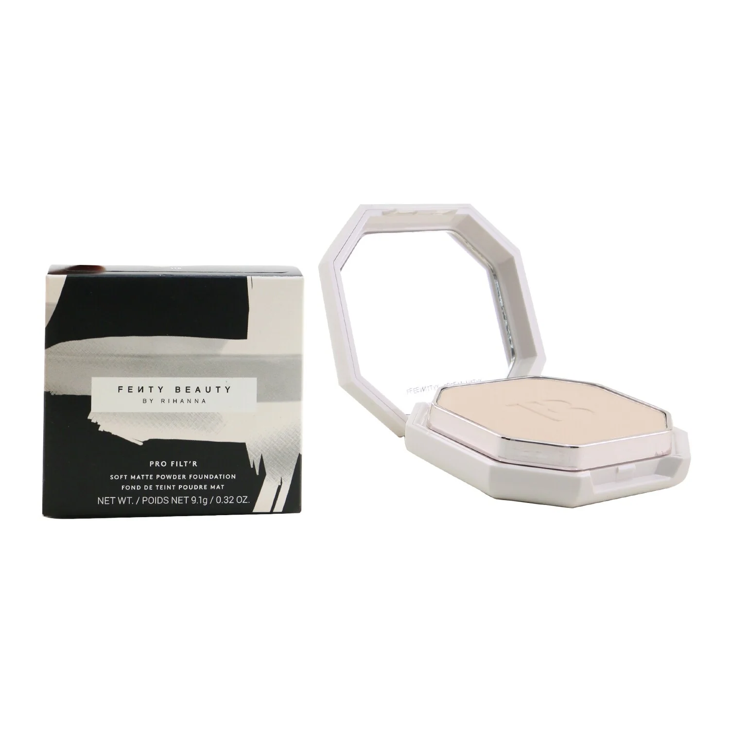 Fenty Beauty by Rihanna Pro Filt'R Soft Matte Powder Foundation - #255 (Medium With Warm Golden Undertones)  9.1g/0.32oz