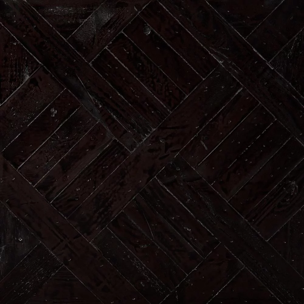 HomeRoots 402060 Natural Black Reclaimed Wood Desk