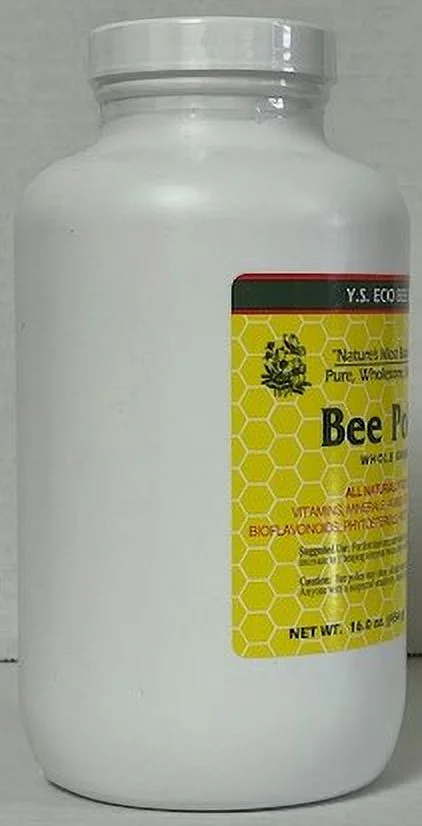 Y.S. Eco Bee Farms Low Moisture Bee Pollen Whole Granules 16 oz Granules