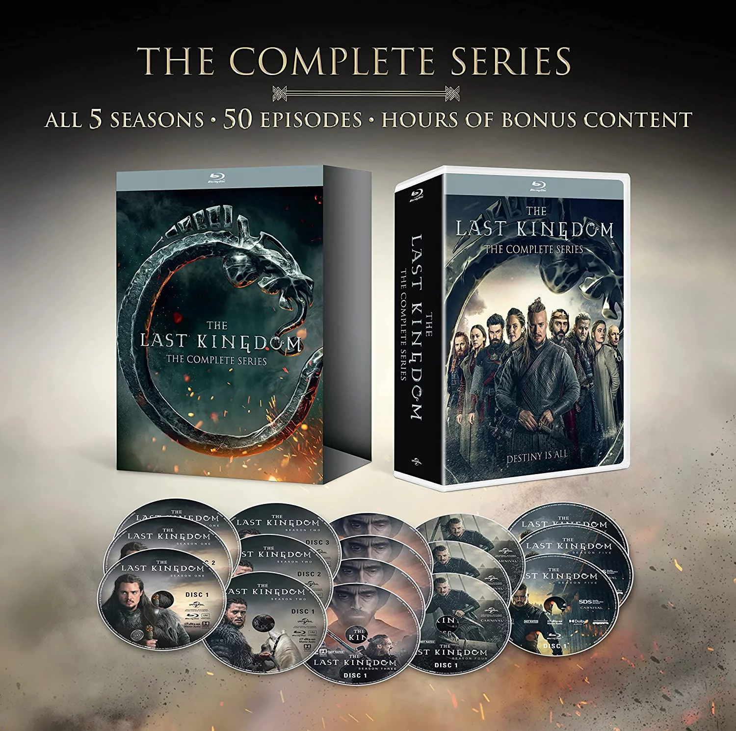 The Last Kingdom: The Complete Series (Blu-ray)
