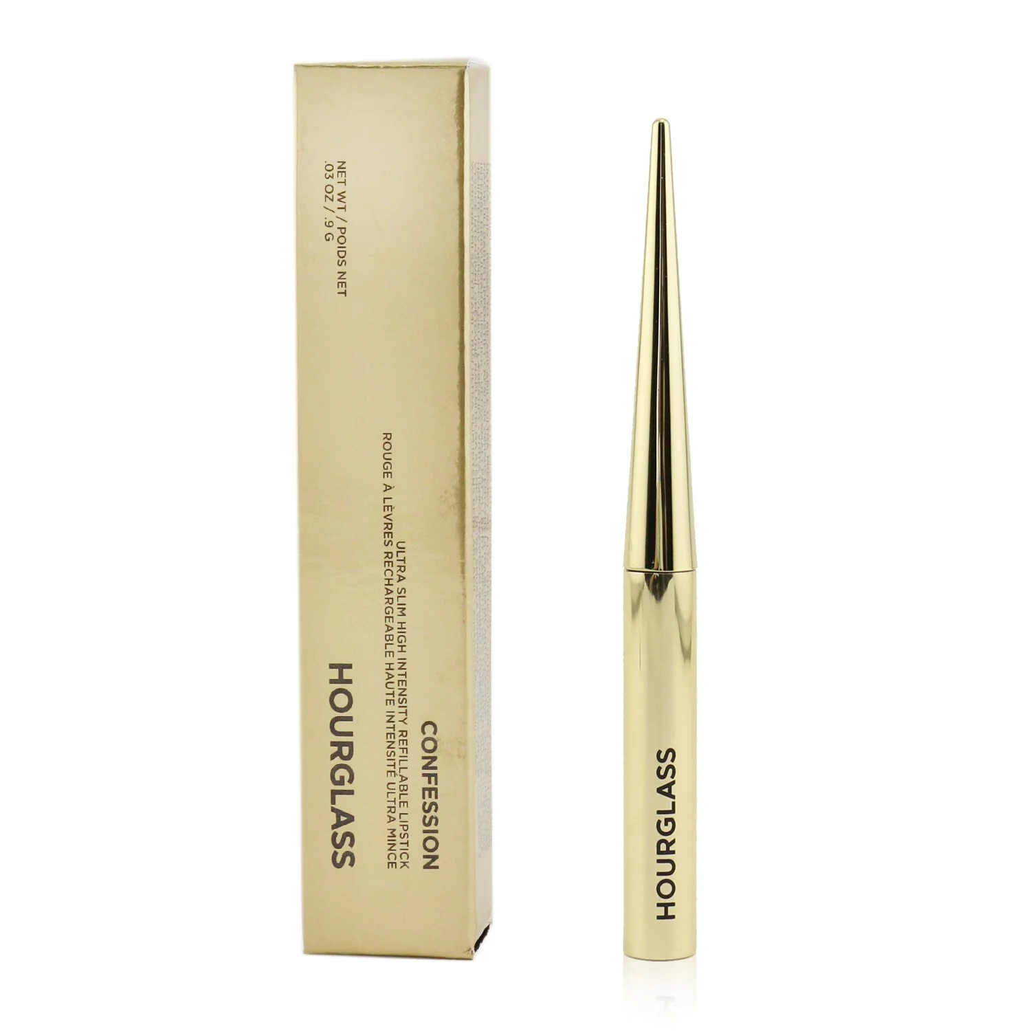 HourGlass Confession Ultra Slim High Intensity Refillable Lipstick - # I've Been (Deep Rose Brown)  0.9g/0.03oz