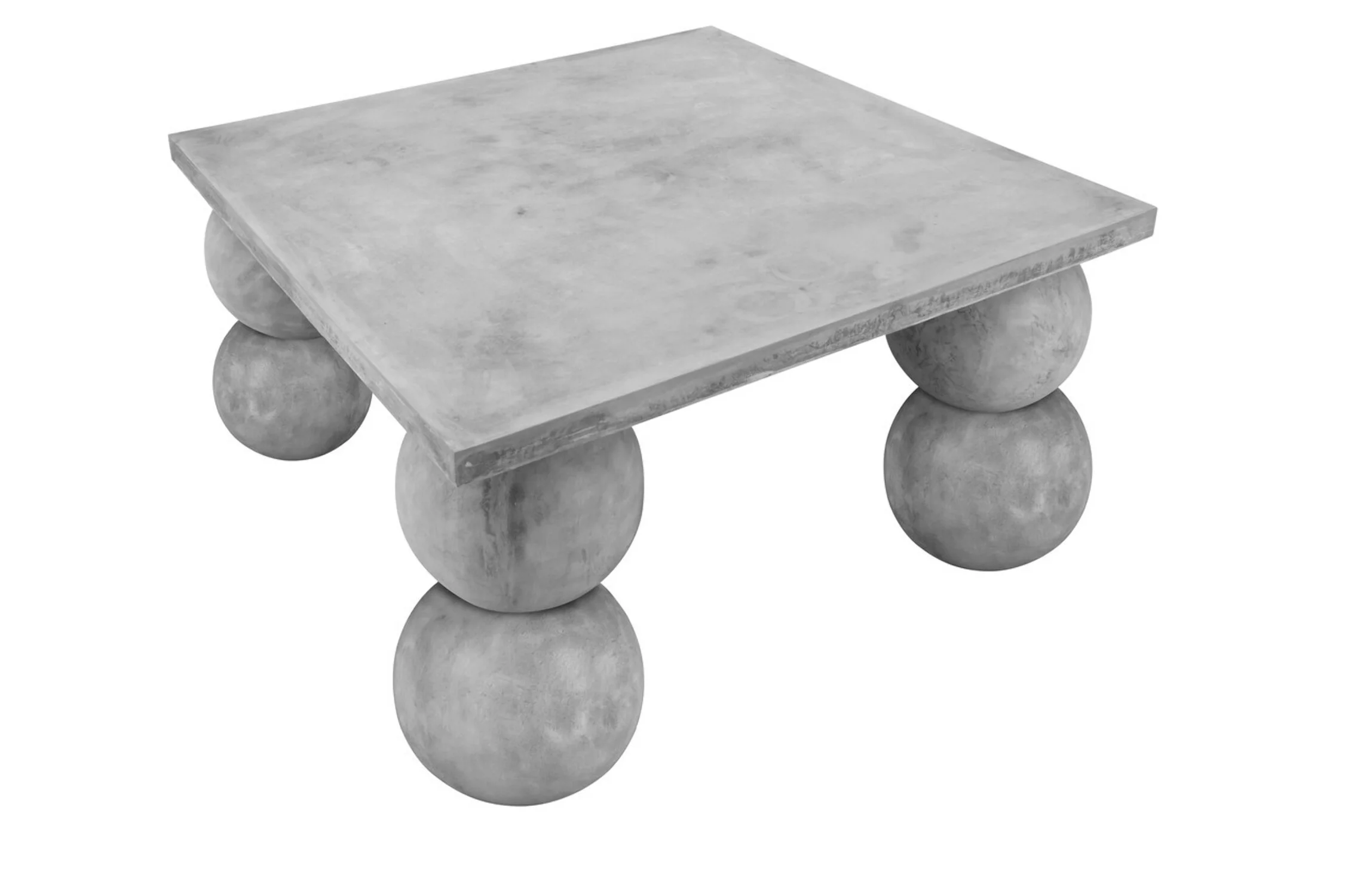 Shatana Home Dani Square Console Small in Light Grey Concrete