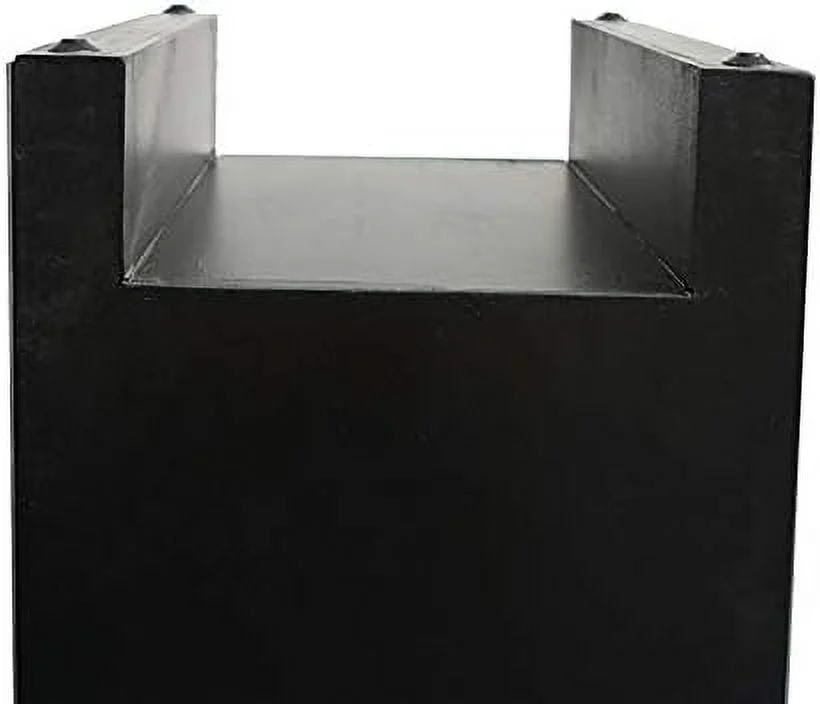 RUNFAYBIU Mirrored Nightstand  Mirrored End Table with 3 Drawers and Crystal-Style Knobs   Mirrored Bedside Table for Bedroom  Living Room  Small Place  Silver  11.81" L x 11.81"