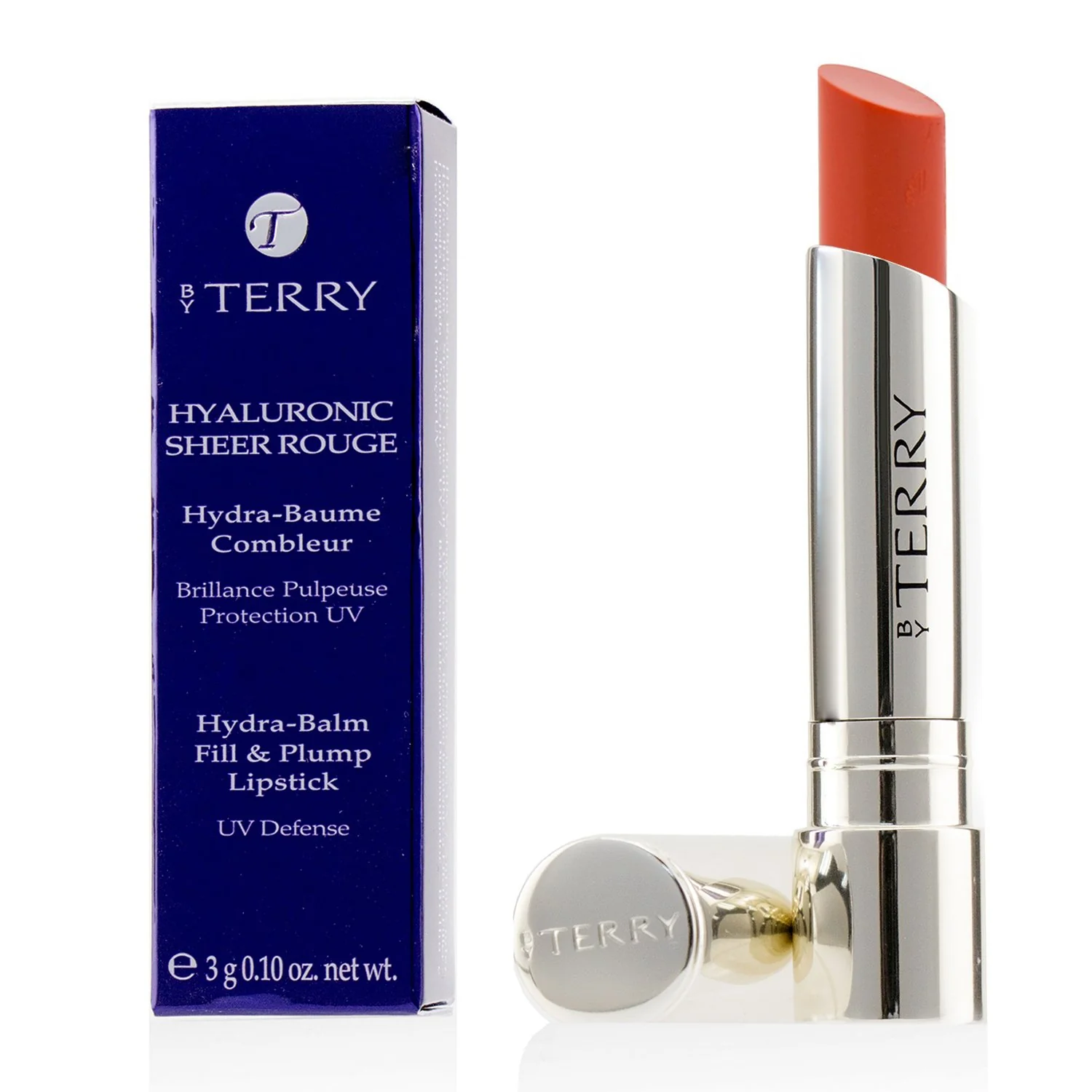By Terry Hyaluronic Sheer Rouge Hydra Balm Fill & Plump Lipstick (UV Defense) - # 11 Fatal Shot  3g/0.1oz