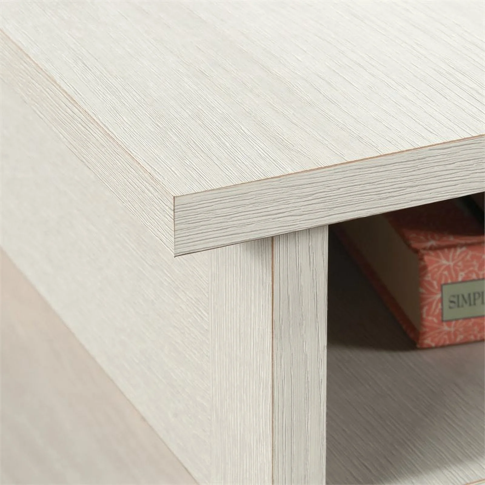 Pemberly Row Engineered Wood Lift-Top Coffee Table in Glacier Oak