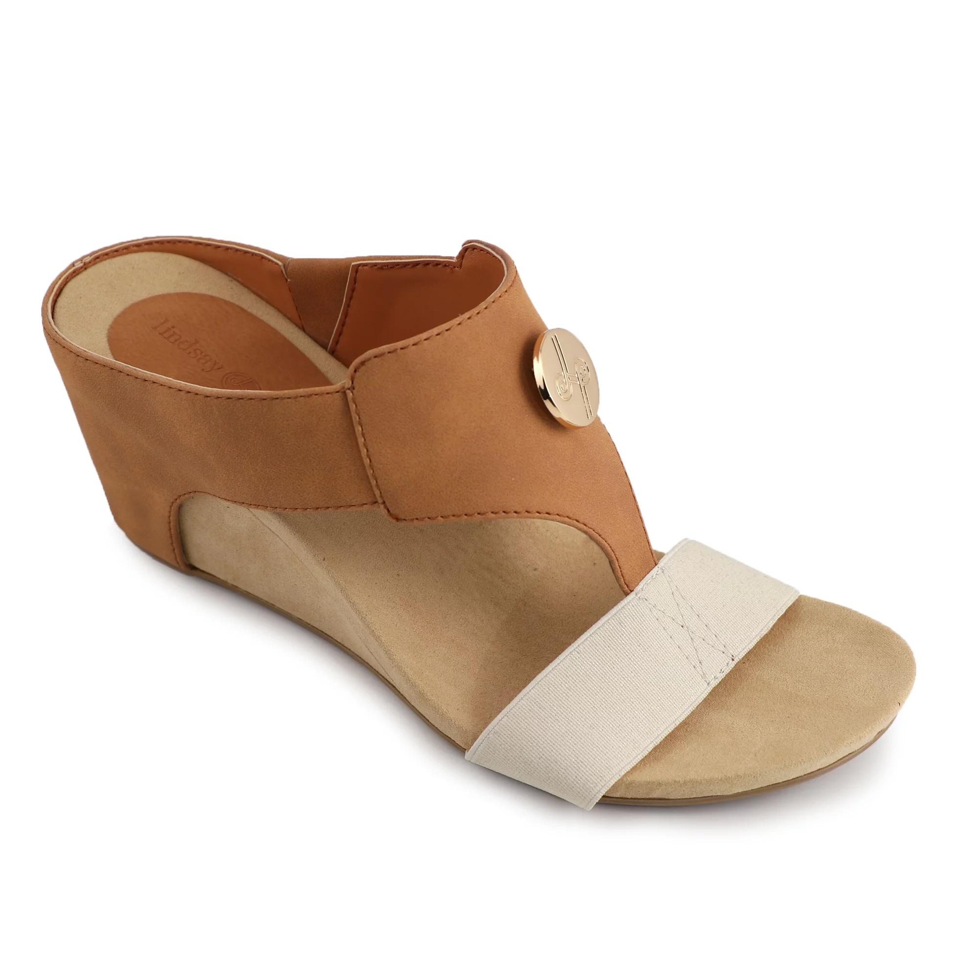 Lindsay Phillips Lucy Tan Wedge for Women