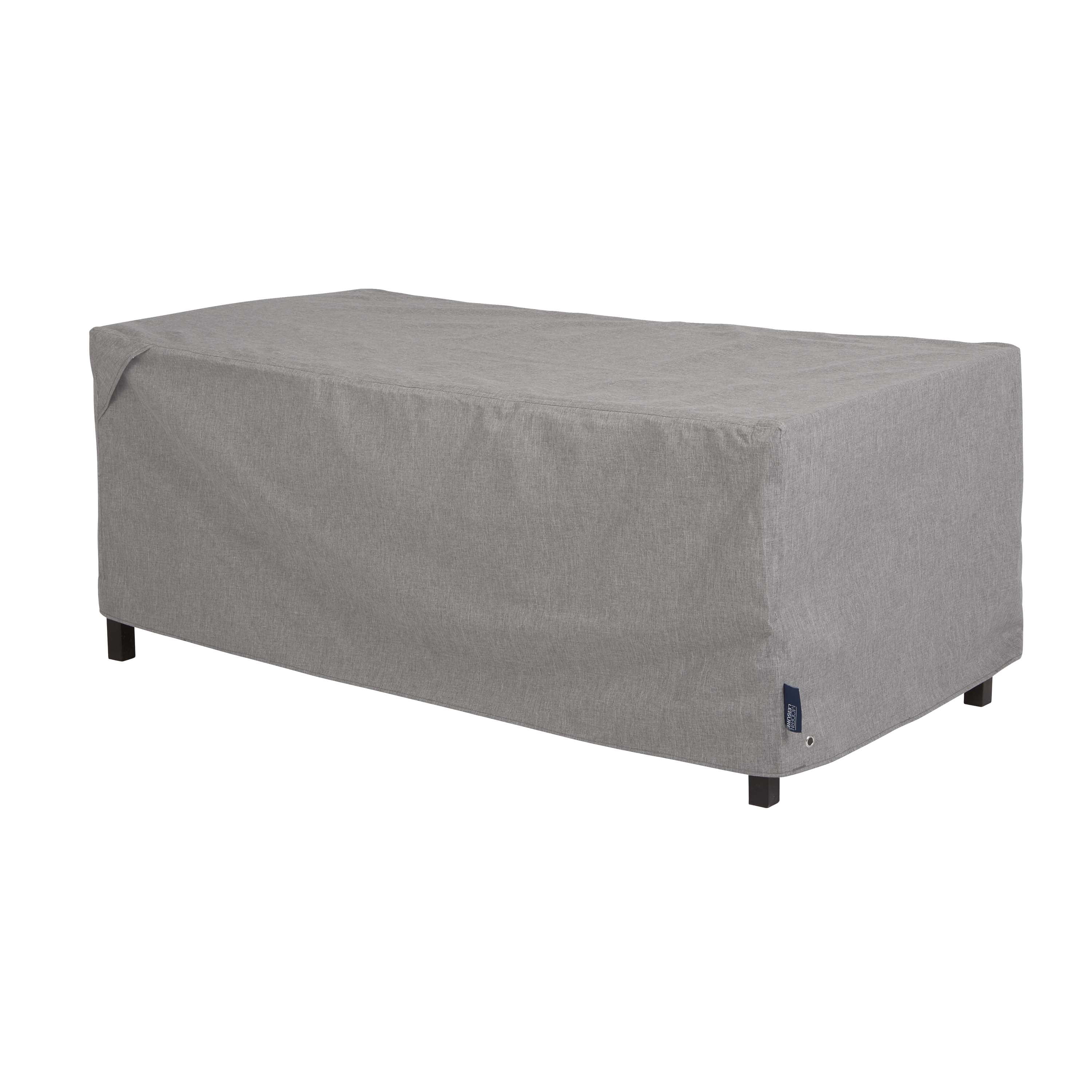Modern Leisure Garrison Patio Ottoman Cover, Waterproof, 48