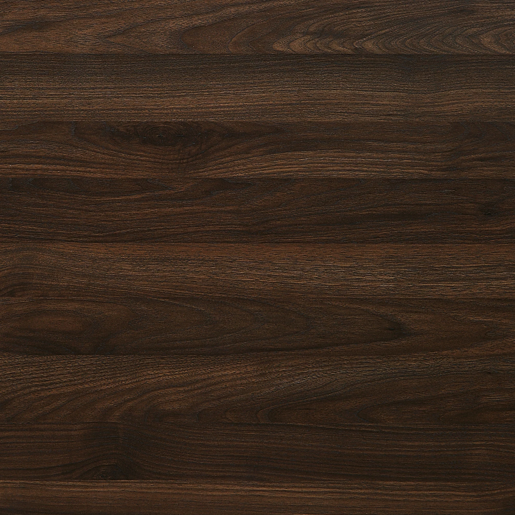 BELLEZE Home Office Computer Desk with White Frame - Barton (Dark Walnut)