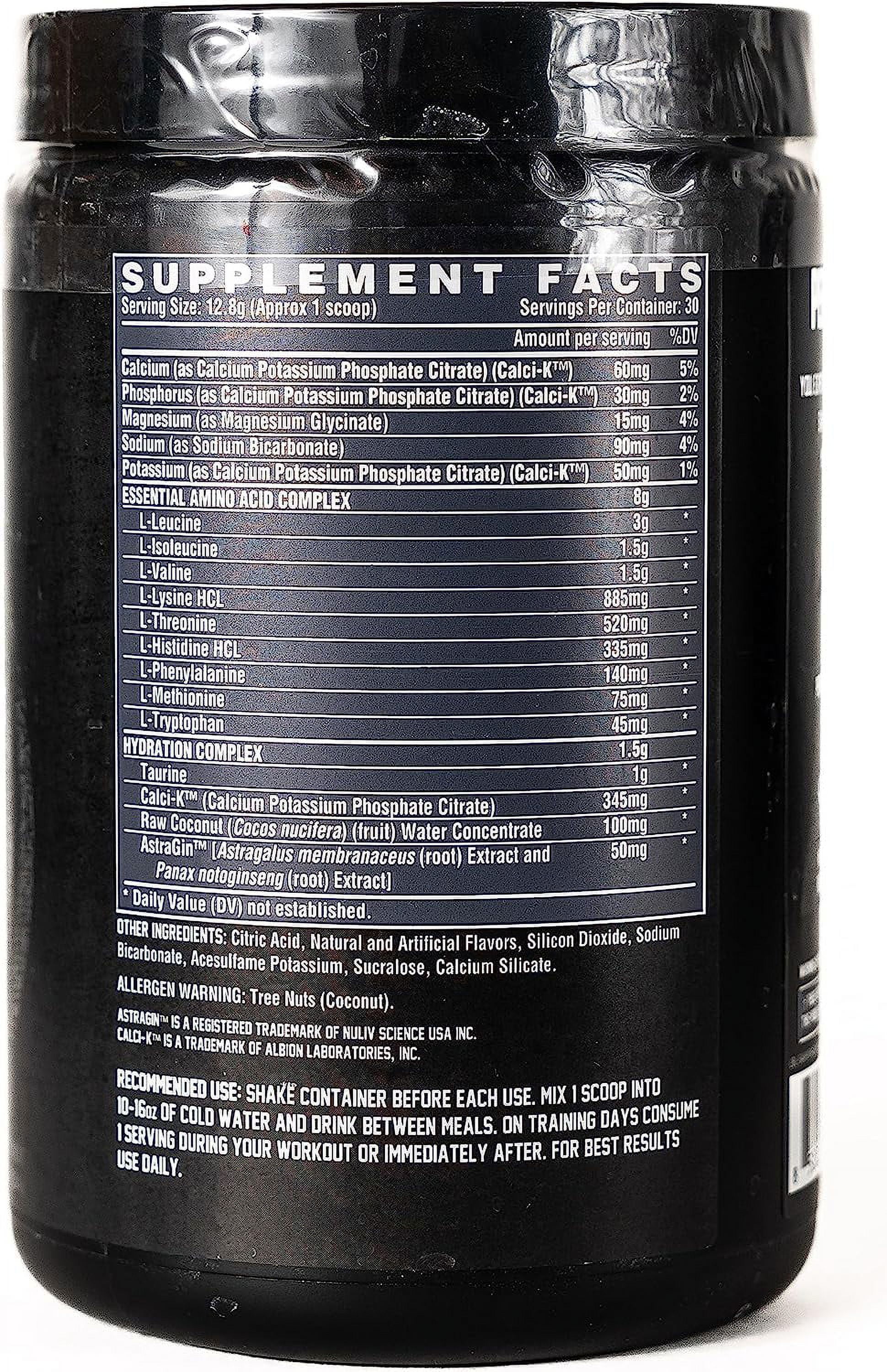 Nutrex EAA Hydration | Muscle Recovery, Strength | Blueberry Lemonade 30 Servings