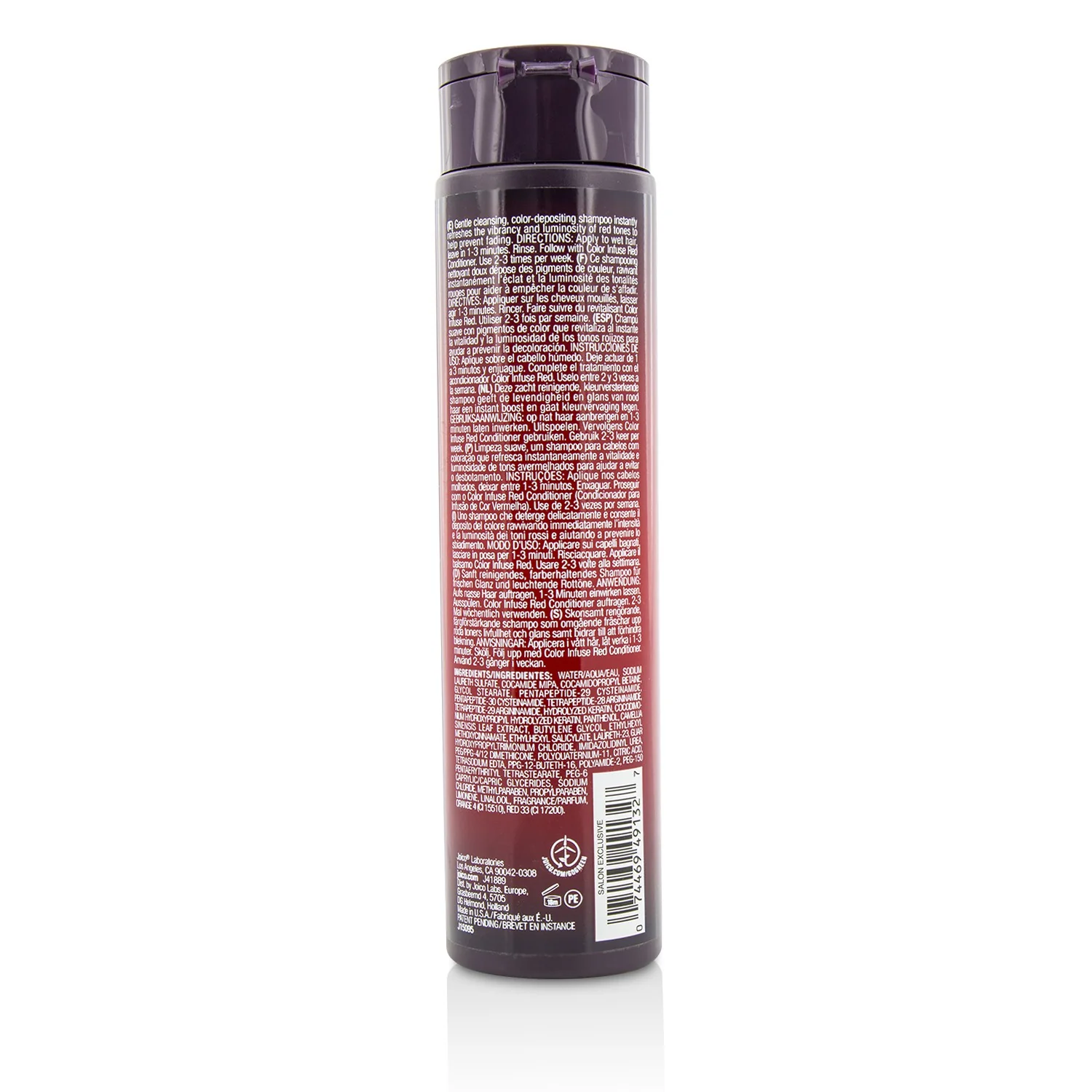 Joico Color Infuse Red Shampoo (To Revive Red Hair)  300ml/10.1oz