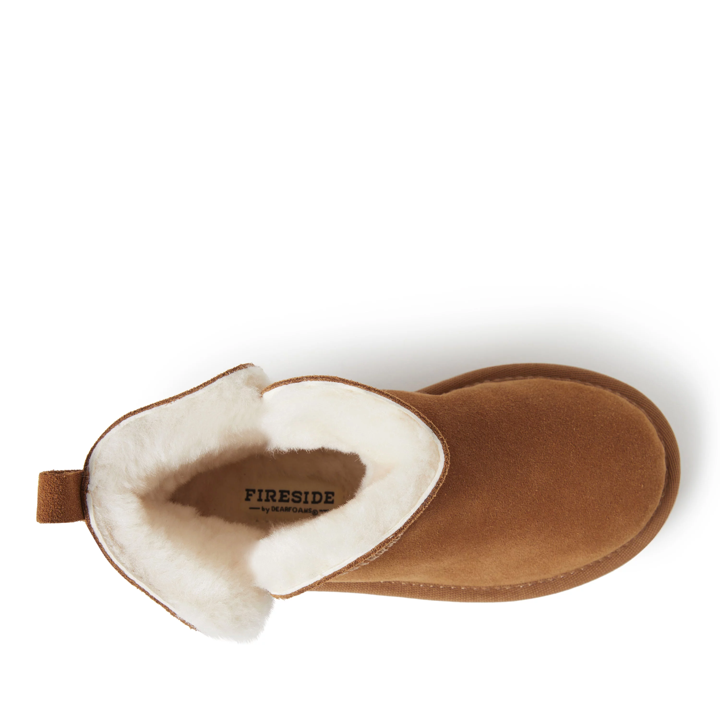 Fireside By Dearfoams Kid's Bunbury Genuine Shearling Boot