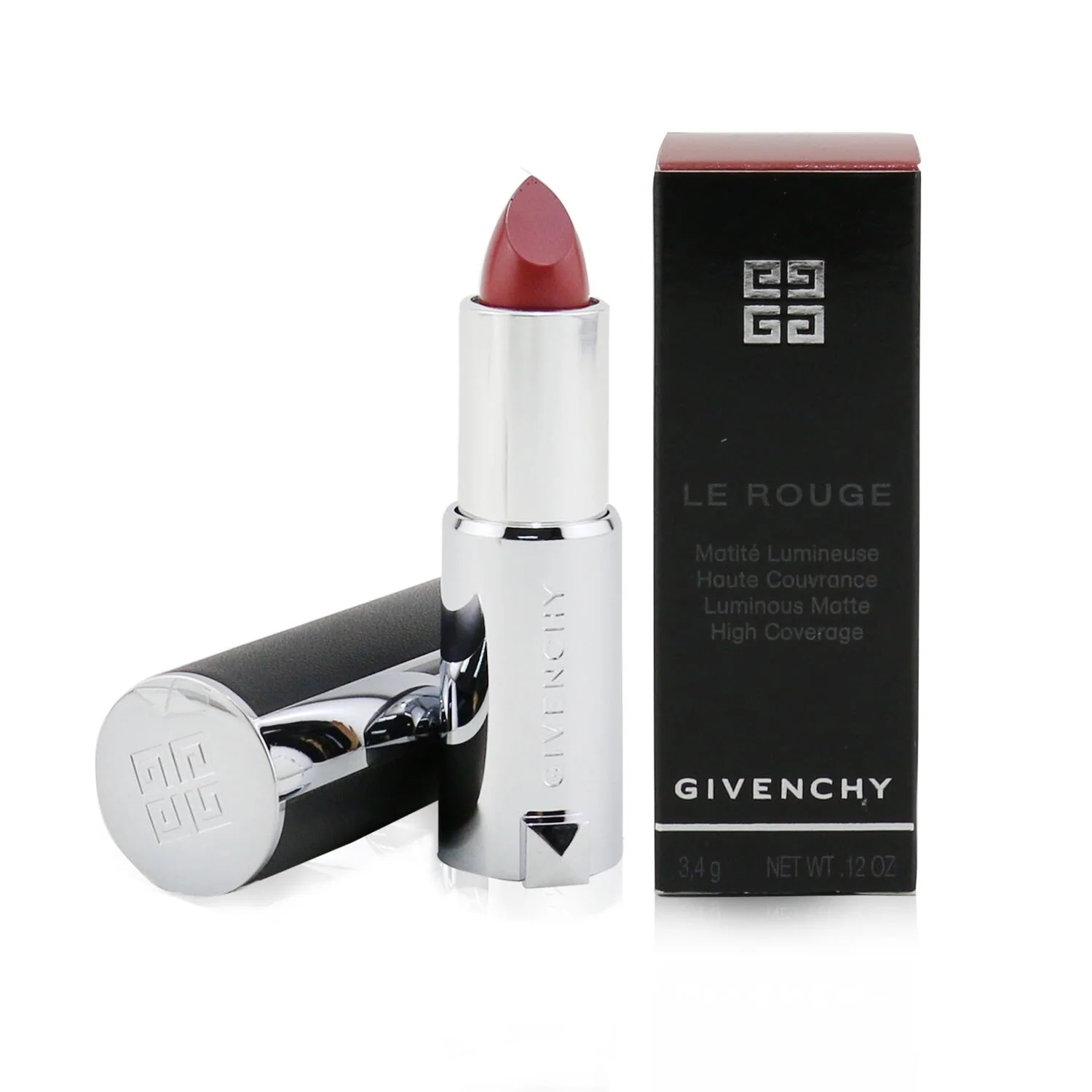 Givenchy Le Rouge Luminous Matte High Coverage Lipstick - # 333 L'interdit  3.4g/0.12oz