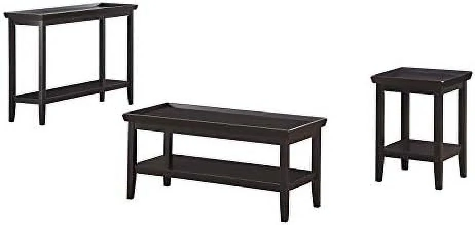 KHBIULIFE Ledgewood Console Table with   Cherry