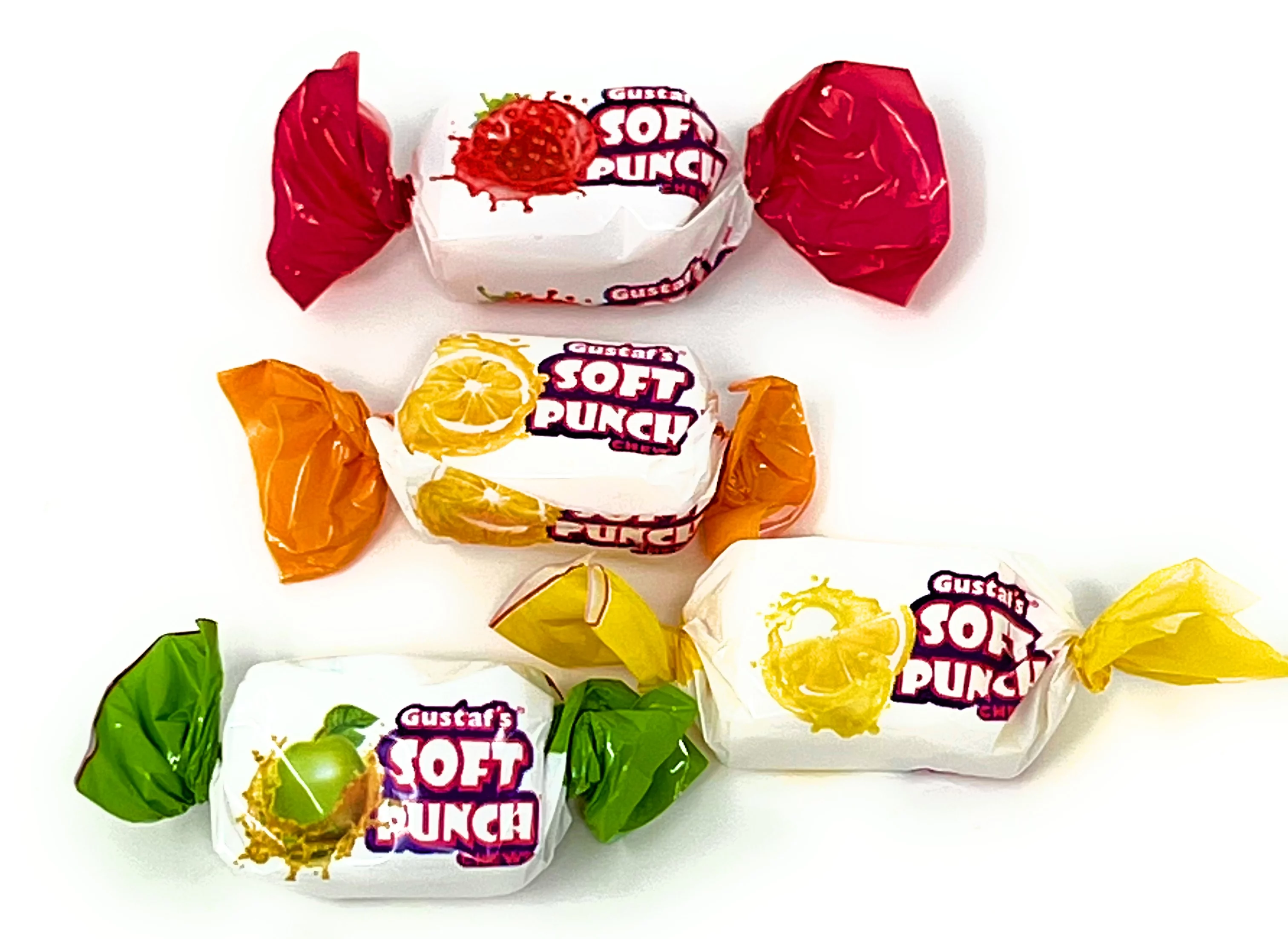 Gustaf's, Gustaf's Assorted Soft Punch Chews (2.200 Lbs)