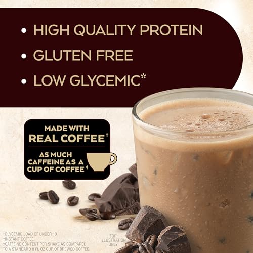 Atkins Creamy Milk Chocolate PLUS Protein Shake, 30g Protein, 7g Fiber, 2g Net Carb, 1g Sugar, Keto Friendly, Low Carb, High Protein Drink, 12 Count