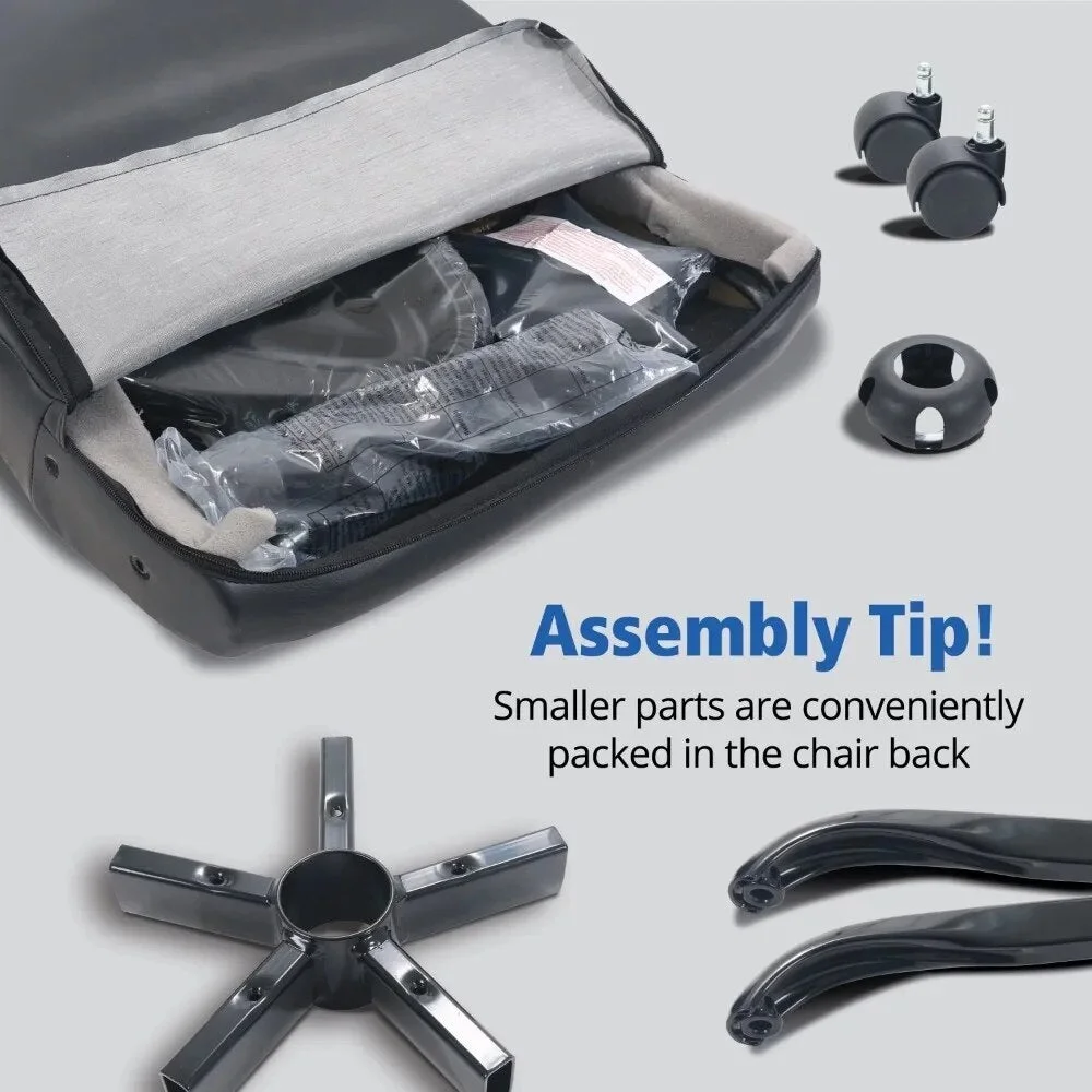 Mid-Back Manager's Office Chair With Arms Free Shipping Bonded Leather Brown Computer Chairs Lightweight Relax Swivel Furniture