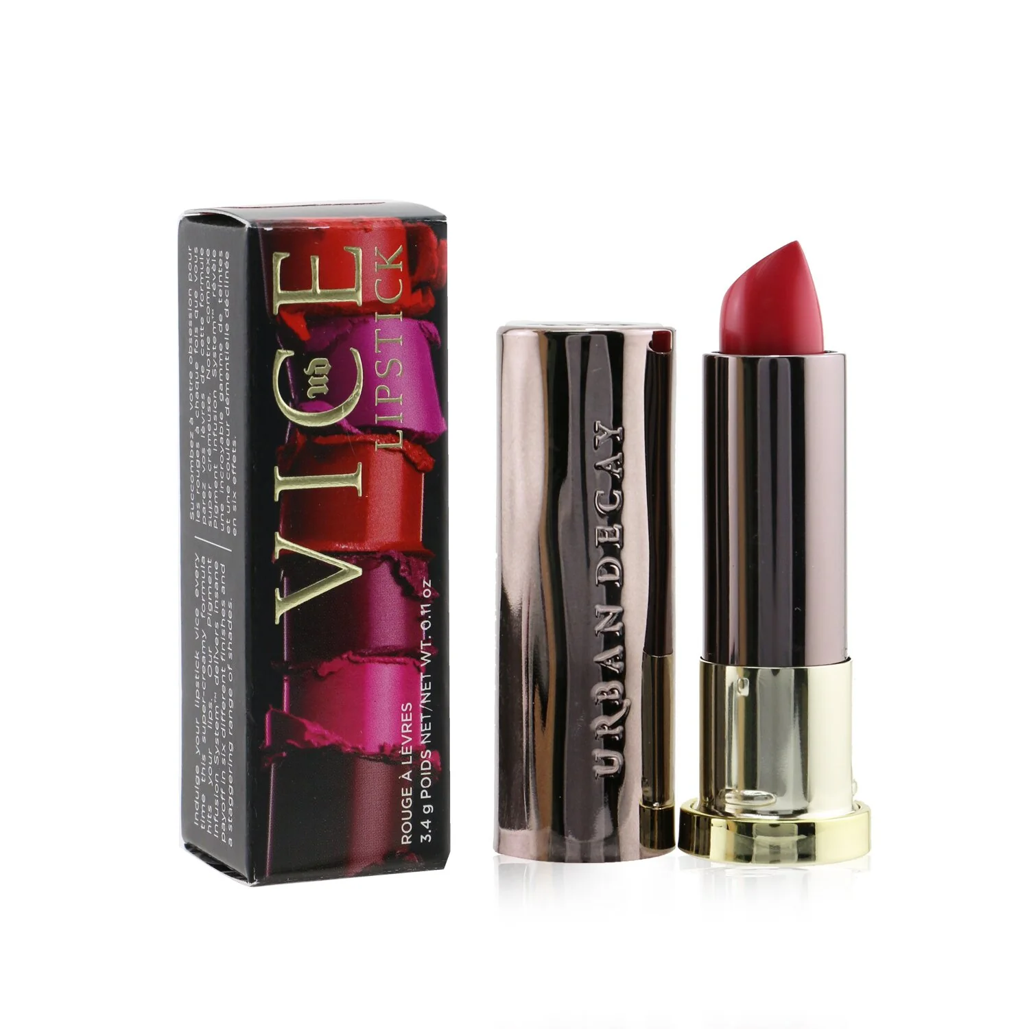 Urban Decay Vice Lipstick - # Pandemonium (Mega Matte)  3.4g/0.11oz