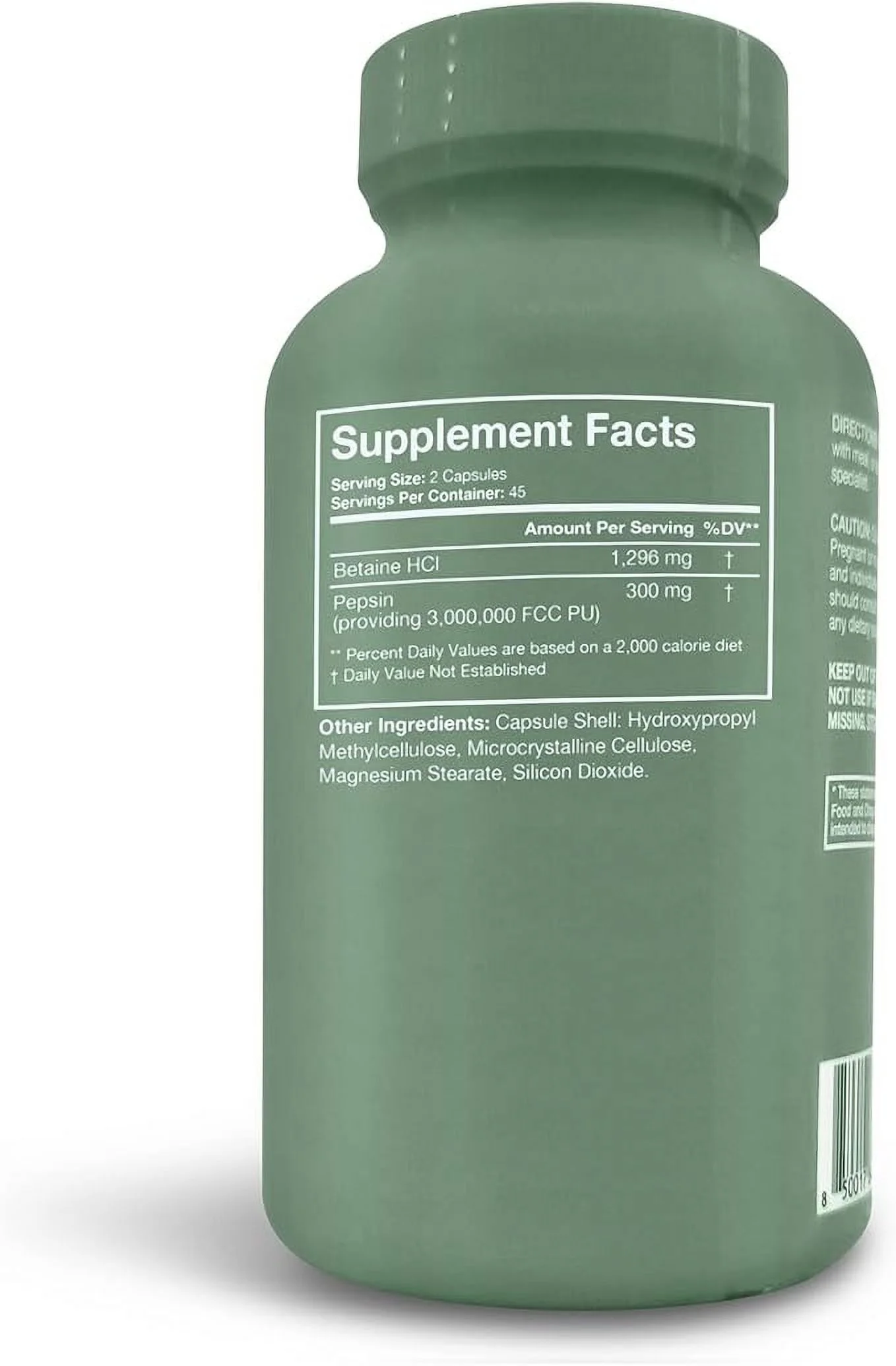 Terra Health Essentials® Reflux Inhibitor | Relieve Indigestion and Heartburn | (1 Pack, 90 Capsules)