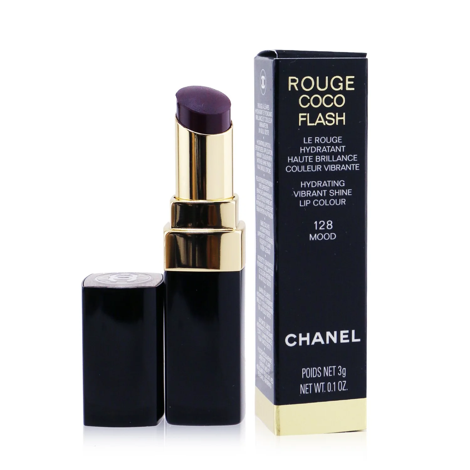 Chanel Rouge Coco Flash Hydrating Vibrant Shine Lip Colour - # 142 Crush  3g/0.1oz