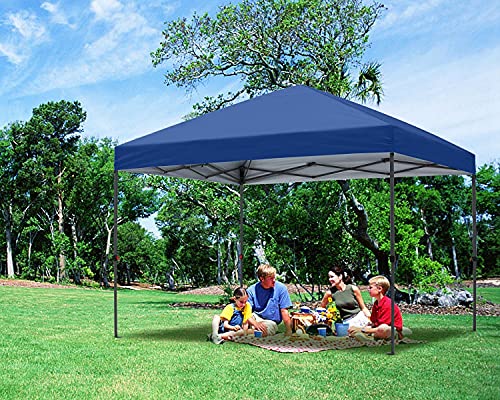 ABCCANOPY Pop Up Canopy - Outdoor Patio Portable Canopy Tent Heavy Duty for Backyard and Deck with 4 Sandbags(White, 10x10)