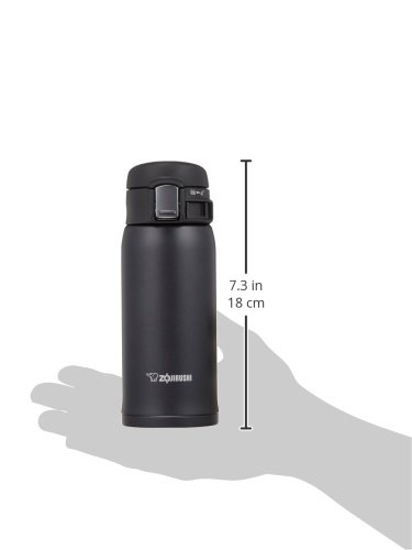 Zojirushi SM-SA60BA Stainless Steel Vacuum Insulated Mug, 1 Count (Pack of 1), Black, 20 oz.
