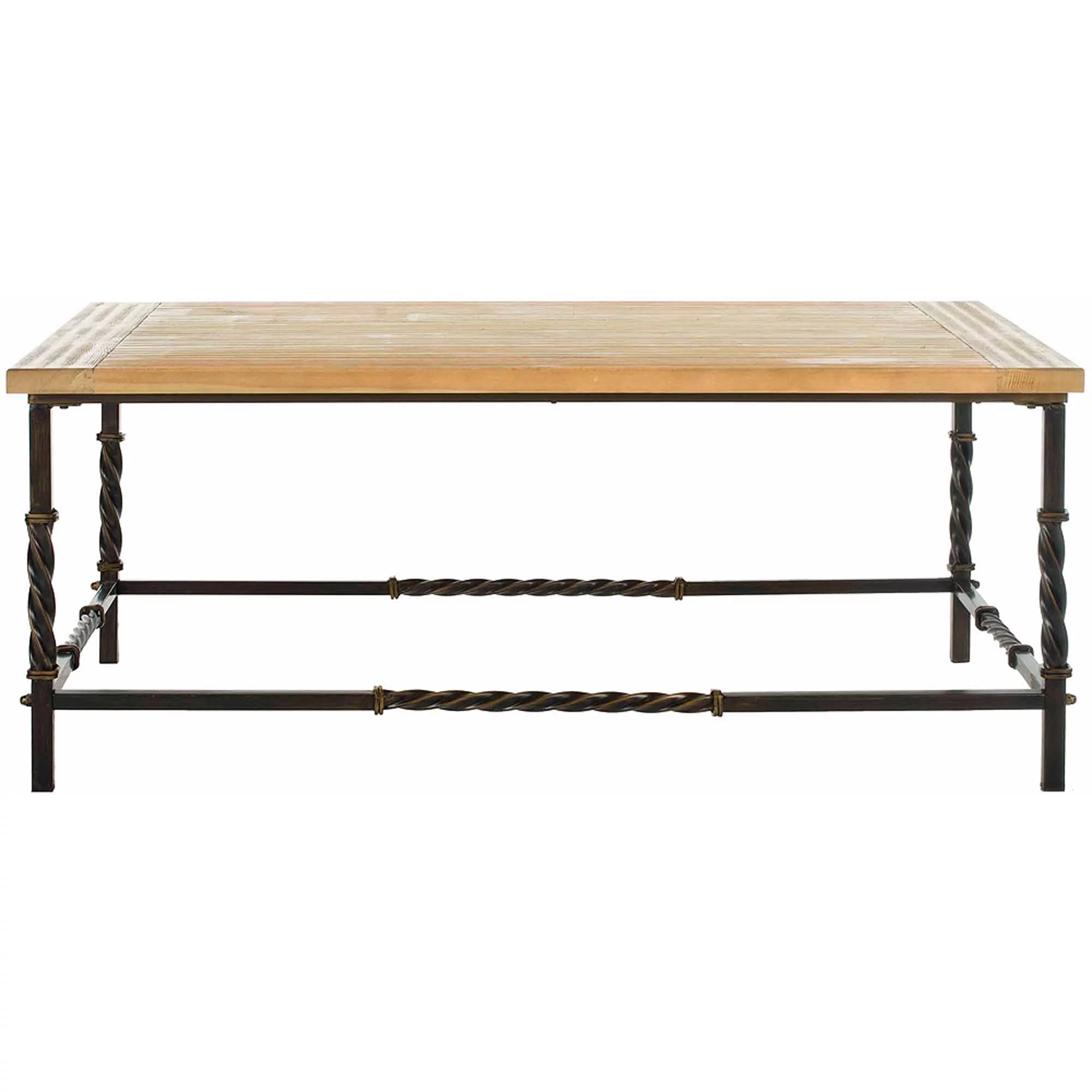 SAFAVIEH Rowan Nautical Rustic Coffee Table, Natural