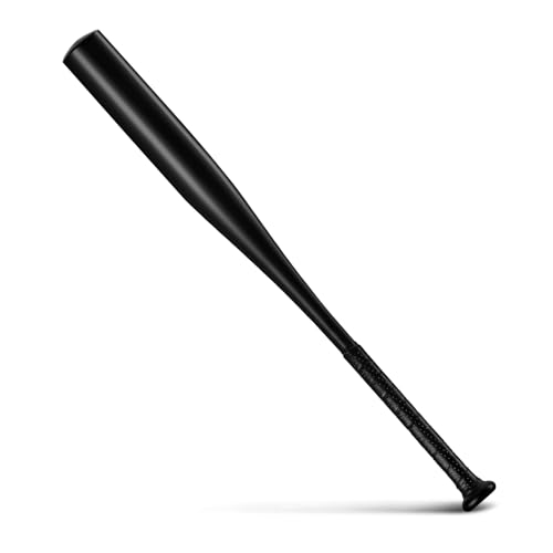 Baseball Bat - Ultra Lightweight Bat - Durable and Sturdy Aluminum Bat - Ideal for Baseball Hitting, Self Defense(28inch, Matte Black)