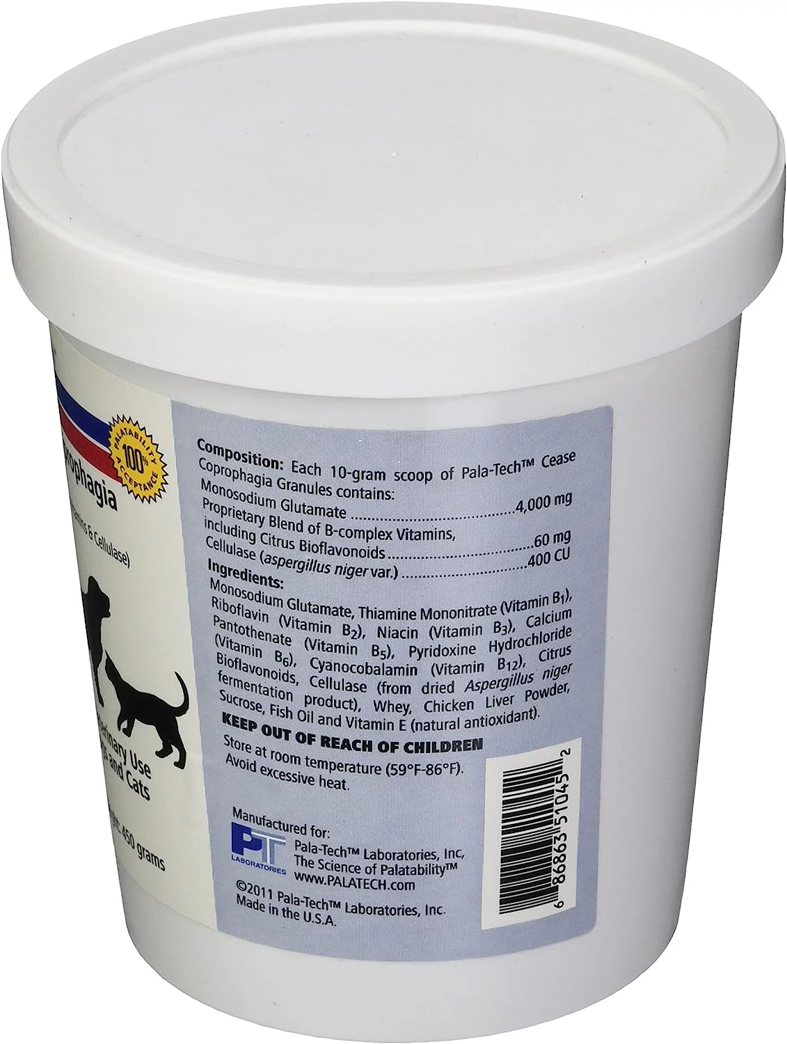 Pala-Tech Cease Coprophagia Granules (450 gm)