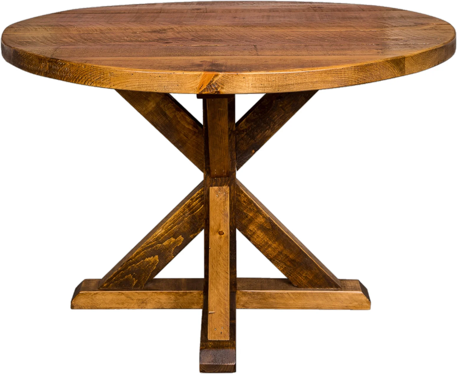 Napa East Mill and Foundry Solid Wood Farm Table in Early American/Natural