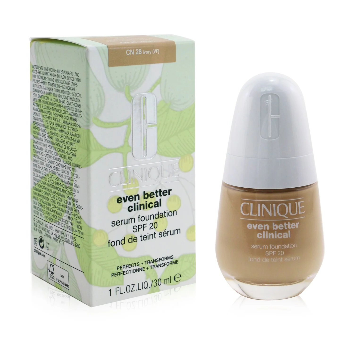 Clinique Even Better Clinical Serum Foundation SPF 20 - # CN 52 Neutral  30ml/1oz