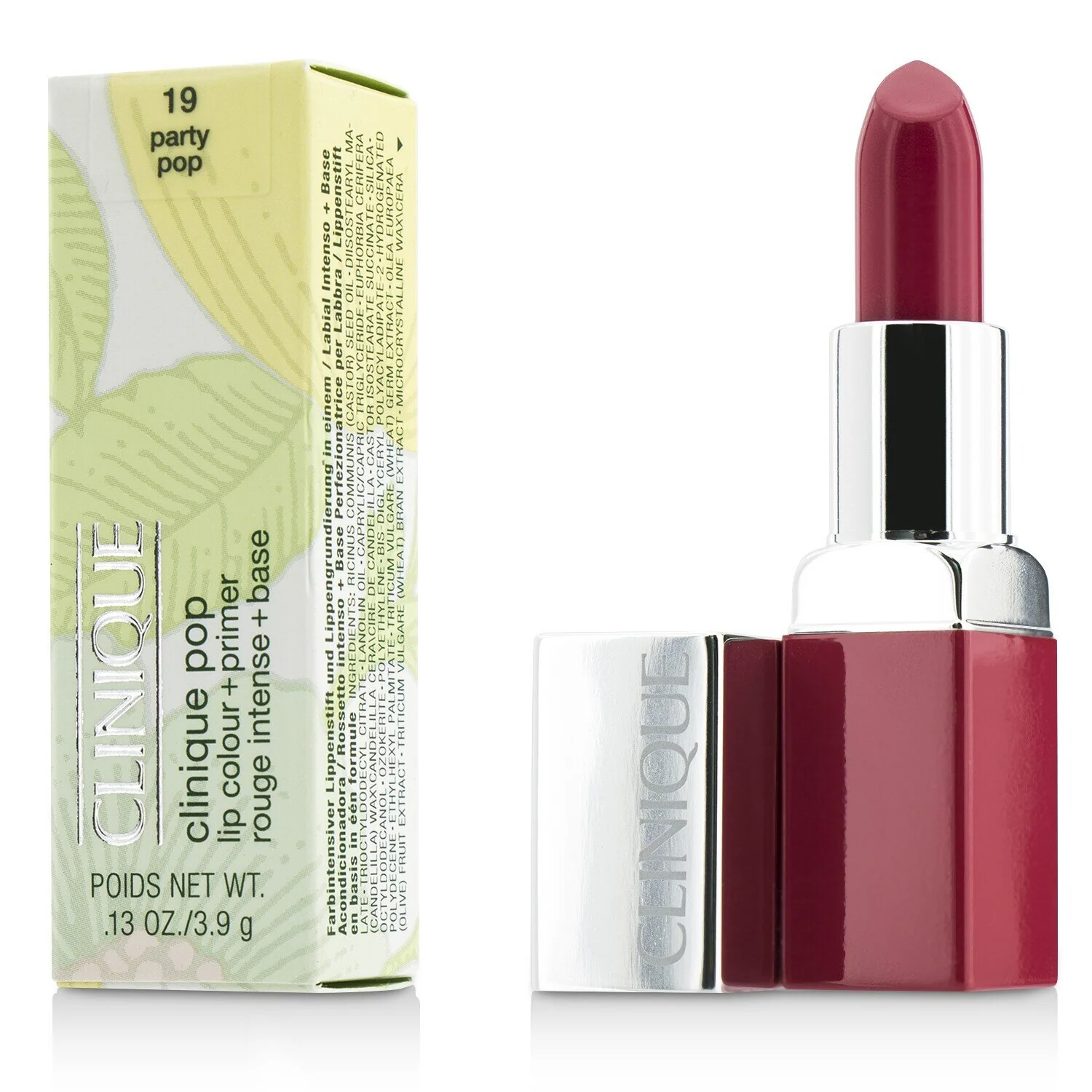 Clinique Clinique Pop Lip Colour + Primer - # 08 Cherry Pop  3.9g/0.13oz