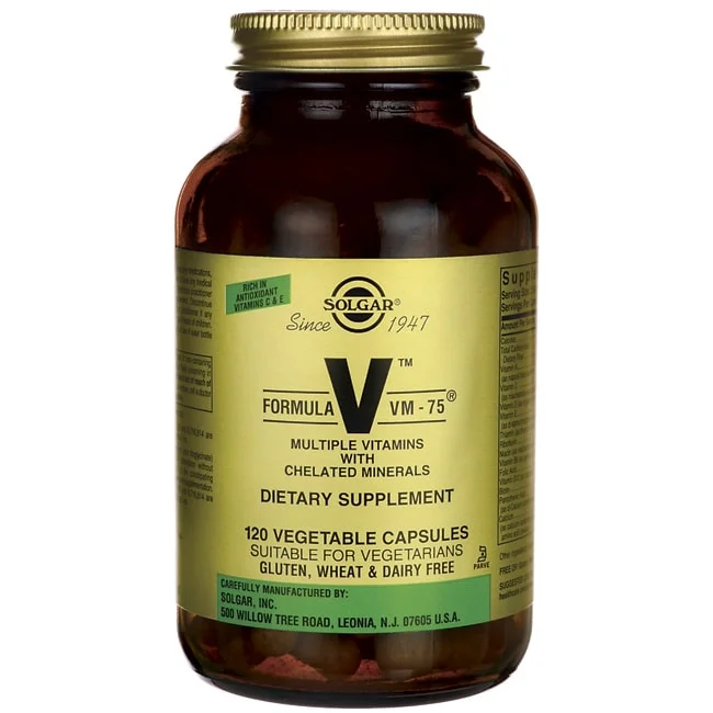 Solgar Formula VM-75® Vegetable Capsules - 120 ct