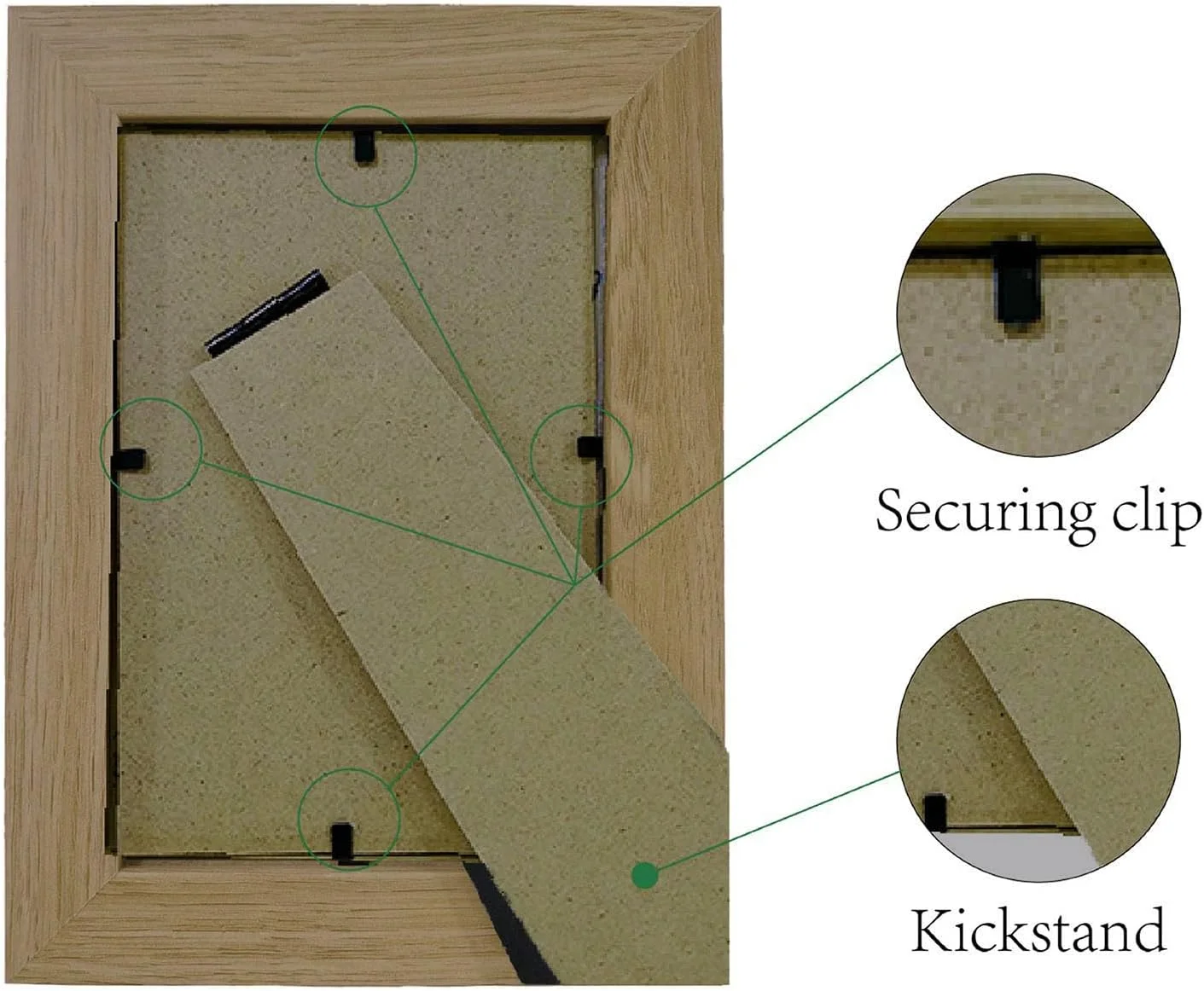 Ultrasound Picture Frame Sonogram Wood Photo Frames Engraved Display Tabletop Postcard Frame 4x6inch