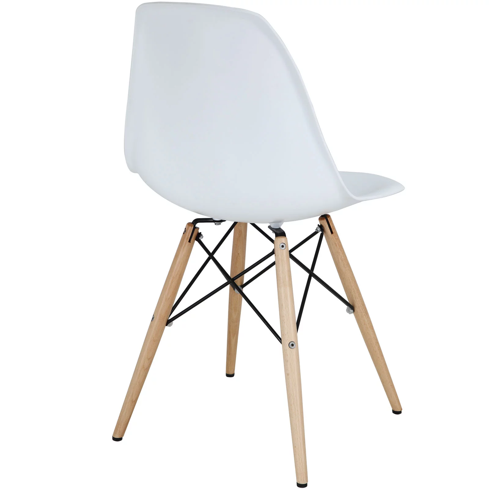 Modway Pyramid Dining Side Chair in White