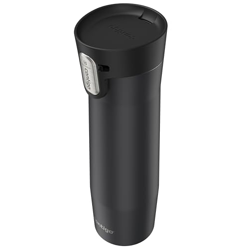 Contigo AUTOSEAL West Loop Vacuum-Insulated Stainless Steel Travel Mug with Easy-Clean Lid 20 oz Sake
